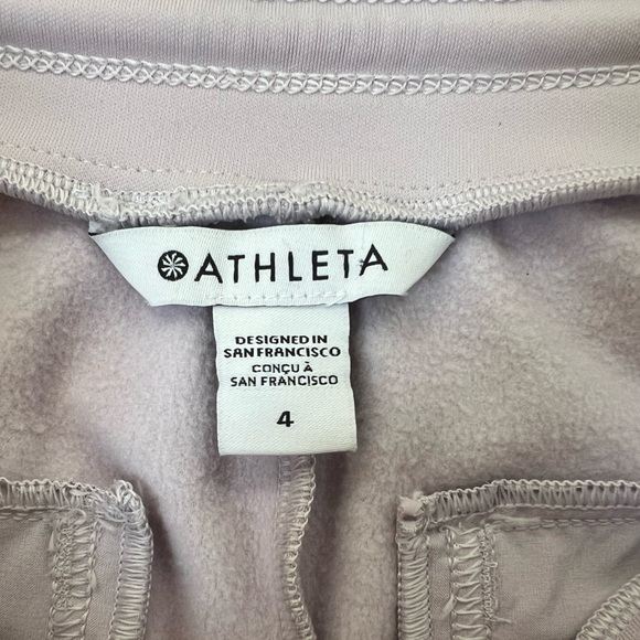 Athleta Apres Ski Goose Down Jogger Pants Shasta Purple, size 4 - Picture 8 of 10